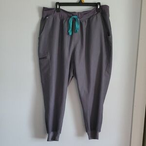 Figs Gray Jogger Scrub Pants